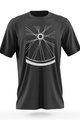 NU. BY HOLOKOLO Tricou de ciclism cu mânecă scurtă - RIDE THIS WAY - multicolor/negru