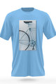 NU. BY HOLOKOLO Tricou de ciclism cu mânecă scurtă - DON'T QUIT' - albastru
