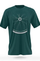 NU. BY HOLOKOLO Tricou de ciclism cu mânecă scurtă - RIDE THIS WAY - albastru