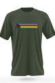 NU. BY HOLOKOLO Tricou de ciclism cu mânecă scurtă - A GAME - multicolor/verde