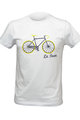 NU. BY HOLOKOLO Tricou de ciclism cu mânecă scurtă - LE TOUR LEMON - alb