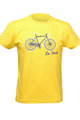 NU. BY HOLOKOLO Tricou de ciclism cu mânecă scurtă - LE TOUR LEMON - galben
