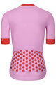 RIVANELLE BY HOLOKOLO Tricoul și pantaloni scurți de ciclism - FRUIT LADY  - roz/roșu/negru