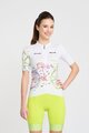 RIVANELLE BY HOLOKOLO Tricoul și pantaloni scurți de ciclism - MAAPPI ELITE LADY - galben/alb