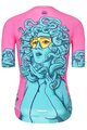 RIVANELLE BY HOLOKOLO Tricoul și pantaloni scurți de ciclism - MEDUSA - turcoaz