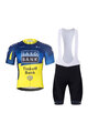 BONAVELO Tricoul și pantaloni scurți de ciclism - SAXO BANK TINKOFF - galben/albastru/negru