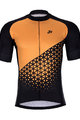 HOLOKOLO Tricoul și pantaloni scurți de ciclism - DUSK - negru/portocaliu