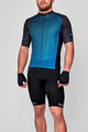 HOLOKOLO Tricoul și pantaloni scurți de ciclism - DAYBREAK - albastru/negru
