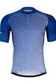 HOLOKOLO Tricou de ciclism cu mânecă scurtă - DAYBREAK - alb/albastru