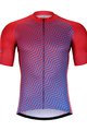 HOLOKOLO Tricou de ciclism cu mânecă scurtă - DAYBREAK - albastru/roșu