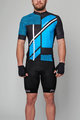 HOLOKOLO Tricoul și pantaloni scurți de ciclism - TRACE - albastru/negru
