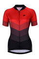 HOLOKOLO Tricou de ciclism cu mânecă scurtă - NEW NEUTRAL LADY - roșu/negru