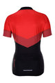 HOLOKOLO Tricoul și pantaloni scurți de ciclism - NEW NEUTRAL LADY - roșu/negru