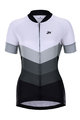 HOLOKOLO Tricou de ciclism cu mânecă scurtă - NEW NEUTRAL LADY - alb/negru