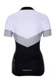 HOLOKOLO Tricou de ciclism cu mânecă scurtă - NEW NEUTRAL LADY - alb/negru