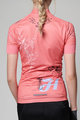 HOLOKOLO Tricoul și pantaloni scurți de ciclism - RAZZLE DAZZLE LADY - roz/multicolor