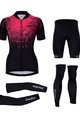 HOLOKOLO Mega set de ciclism - FROSTED LADY - roz/negru