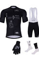 HOLOKOLO Mega set de ciclism - BLACK OUT - negru