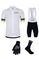 HOLOKOLO Mega set de ciclism - RAINBOW - negru/alb