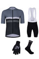 HOLOKOLO Mega set de ciclism - SPORTY - gri/negru