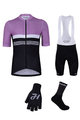 HOLOKOLO Mega set de ciclism - SPORTY - roz/negru