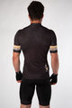 HOLOKOLO Tricou de ciclism cu mânecă scurtă - RAINBOW - negru