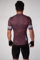 HOLOKOLO Tricou de ciclism cu mânecă scurtă - RAINBOW - maro