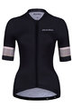 HOLOKOLO Tricoul și pantaloni scurți de ciclism - RAINBOW LADY - negru