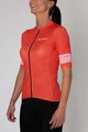 HOLOKOLO Tricou de ciclism cu mânecă scurtă - RAINBOW LADY - roșu