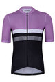 HOLOKOLO Tricou de ciclism cu mânecă scurtă - SPORTY - negru/roz