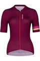 HOLOKOLO Tricou de ciclism cu mânecă scurtă - HAPPY ELITE LADY - bordo