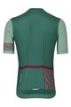 HOLOKOLO Tricoul și pantaloni scurți de ciclism - KIND ELITE - verde/negru