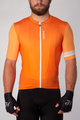 HOLOKOLO Tricoul și pantaloni scurți de ciclism - JUICY ELITE - portocaliu/negru