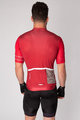 HOLOKOLO Tricoul și pantaloni scurți de ciclism - HAPPY ELITE - roșu/negru