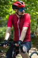 HOLOKOLO Tricou de ciclism cu mânecă scurtă - HAPPY ELITE - roșu