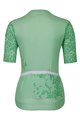 HOLOKOLO Tricoul și pantaloni scurți de ciclism - FRESH ELITE LADY - verde/negru