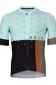 HOLOKOLO Tricou de ciclism cu mânecă scurtă - GRATEFUL ELITE - albastru deschis/negru