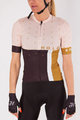 HOLOKOLO Tricou de ciclism cu mânecă scurtă - ENJOYABLE ELITE LADY - negru/portocaliu