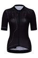 HOLOKOLO Tricou de ciclism cu mânecă scurtă - PLAYFUL ELITE LADY - negru