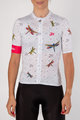 HOLOKOLO Tricoul și pantaloni scurți de ciclism - ALIVE ELITE LADY - negru/roz/alb