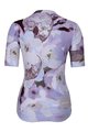 HOLOKOLO Tricou de ciclism cu mânecă scurtă - CONFIDENT ELITE LADY - mov/alb