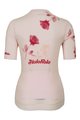 HOLOKOLO Tricou de ciclism cu mânecă scurtă - ROMANTIC ELITE LADY - bordo/bej