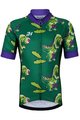 HOLOKOLO Tricou de ciclism cu mânecă scurtă - DINOSAURS KIDS - verde