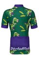 HOLOKOLO Tricou de ciclism cu mânecă scurtă - DINOSAURS KIDS - verde