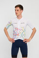 HOLOKOLO Tricou de ciclism cu mânecă scurtă - MAAPPI ELITE - multicolor/alb