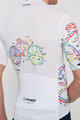 HOLOKOLO Tricou de ciclism cu mânecă scurtă - MAAPPI ELITE - multicolor/alb