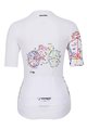 HOLOKOLO Tricou de ciclism cu mânecă scurtă - MAAPPI ELITE LADY - multicolor/alb