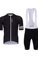 HOLOKOLO Tricoul și pantaloni scurți de ciclism - CONTENT ELITE - negru