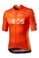 CASTELLI Tricou de ciclism cu mânecă scurtă - INEOS 2020 - portocaliu