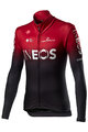 CASTELLI Tricou de cilism pentru iarnă cu mânecă lungă - INEOS 2020 WINTER - negru/albastru deschis/alb
